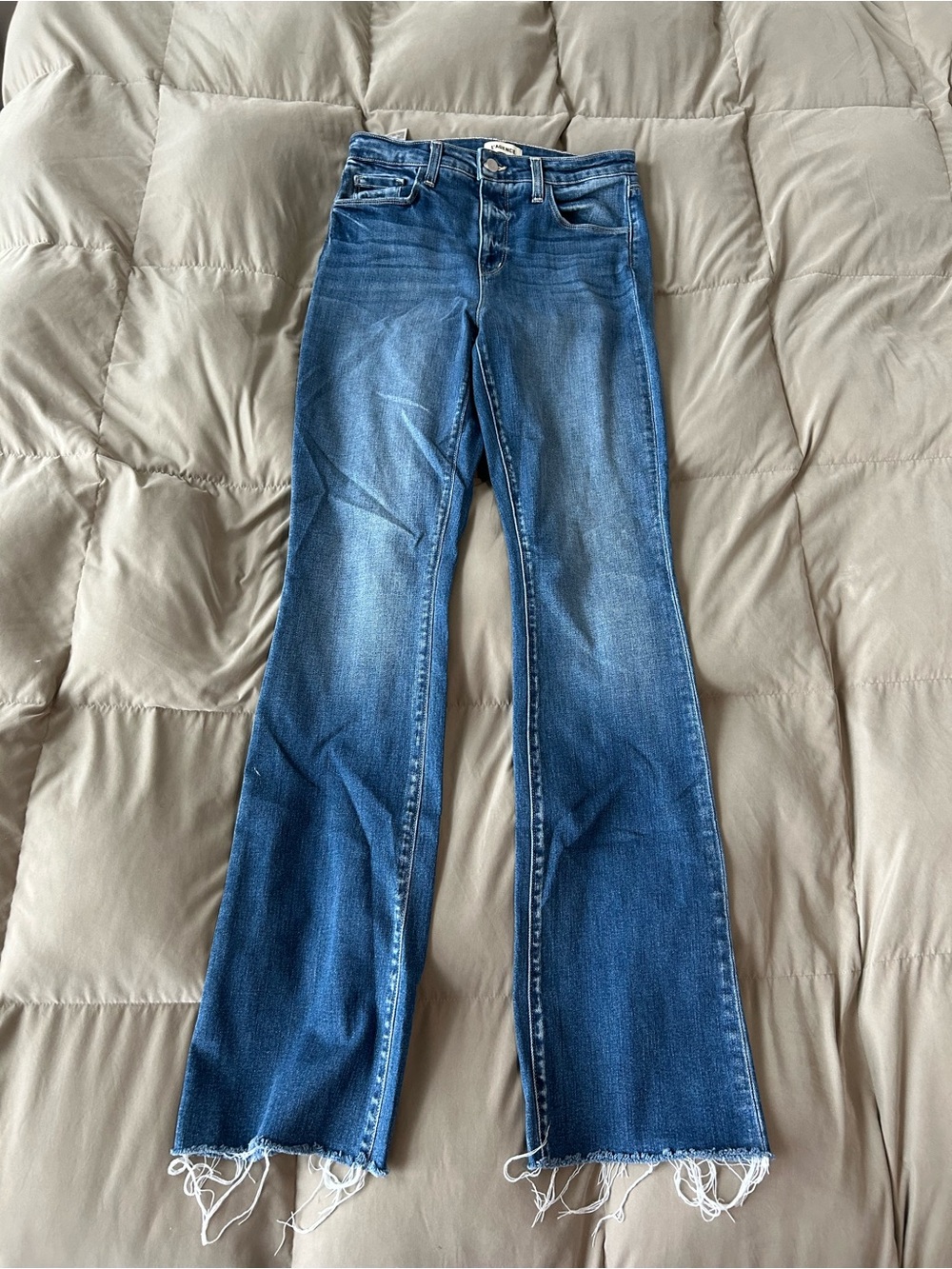 L'AGENCE Ruth Straight-Leg Jean in Cambridge